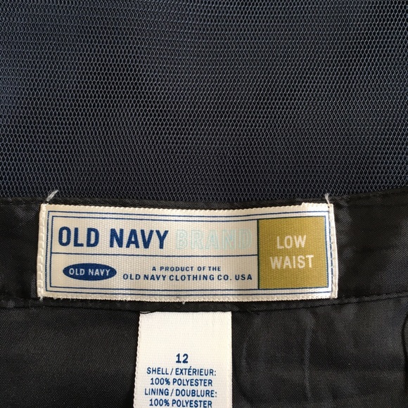 Old Navy Skirt - Navy with sequins. Low Waist S12 - Picture 1 of 4